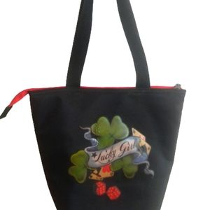 Lunch Tote Small Black Bags Insulated St. Patrick's